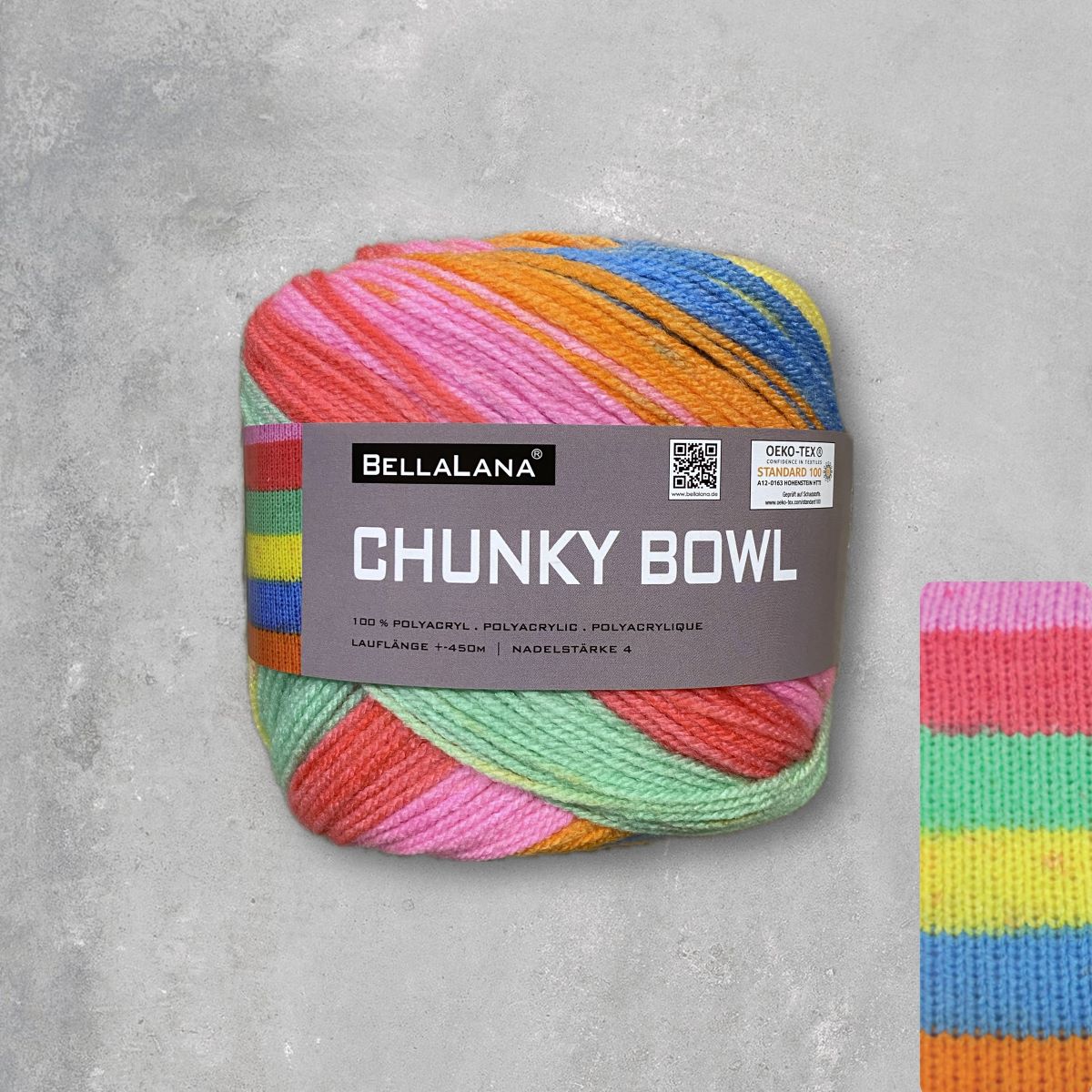bellalana-chunky-bowl-strick-set-cardigan-36-42-bordeaux-orange image 7