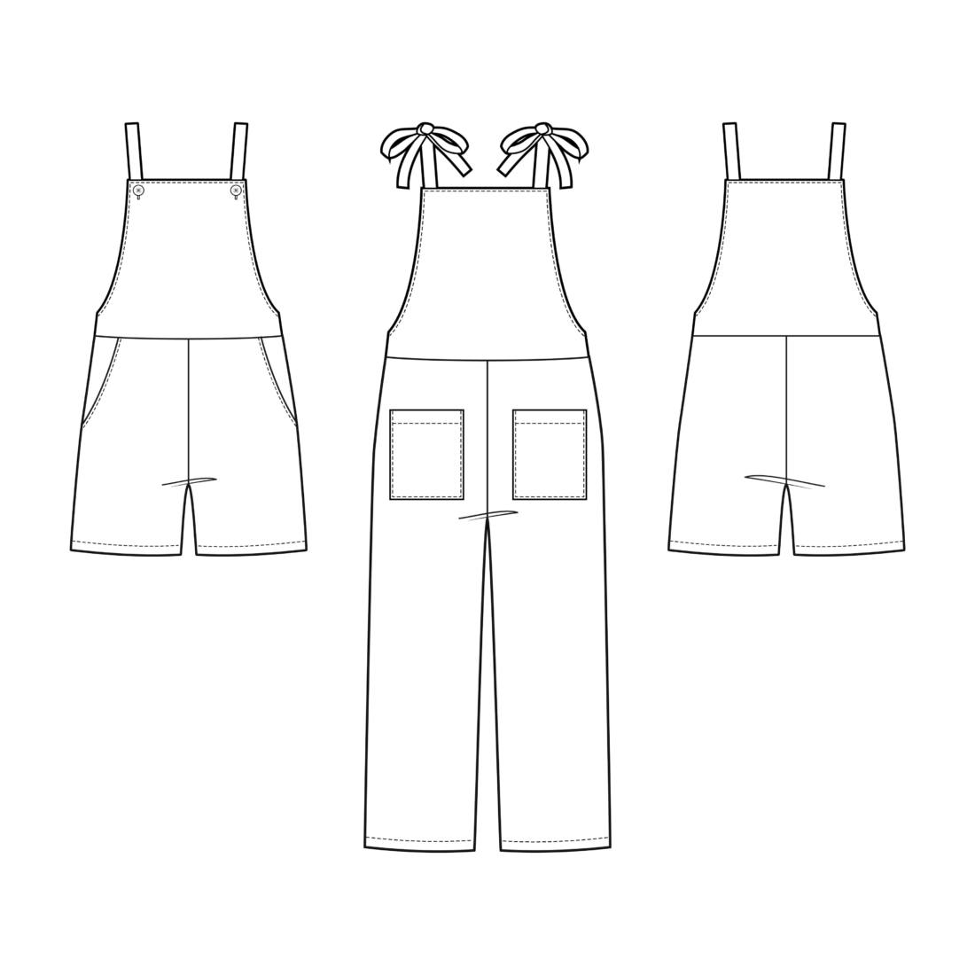 n-hfrosch-jalan-damen-latzhose-schnittmuster-pdf-kurz-lang image 2