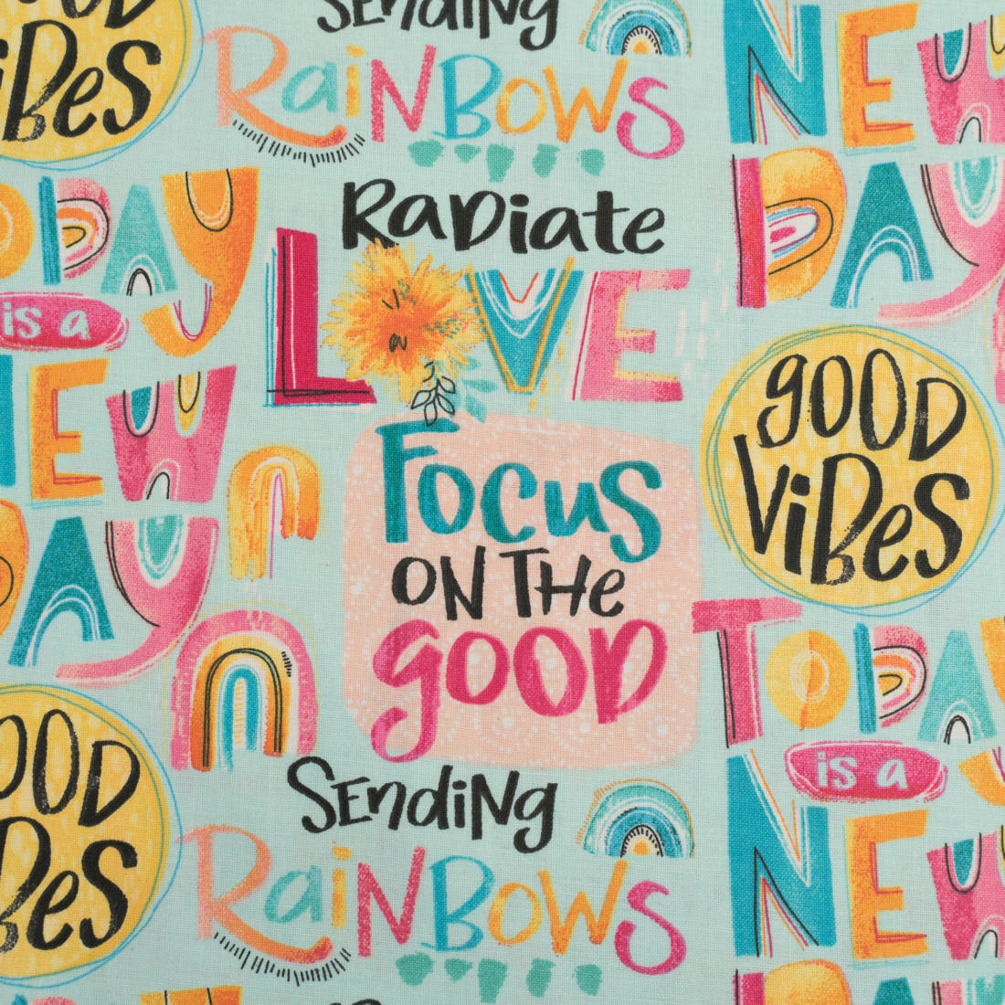 n-hfrosch-stoffe-good-vibes-rainbow-love-webware-popeline image 1