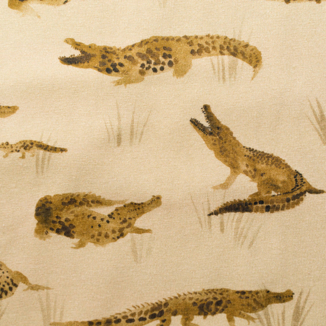 n-hfrosch-baumwoll-jersey-krokodil-stoff-aquarell-meterware image 3
