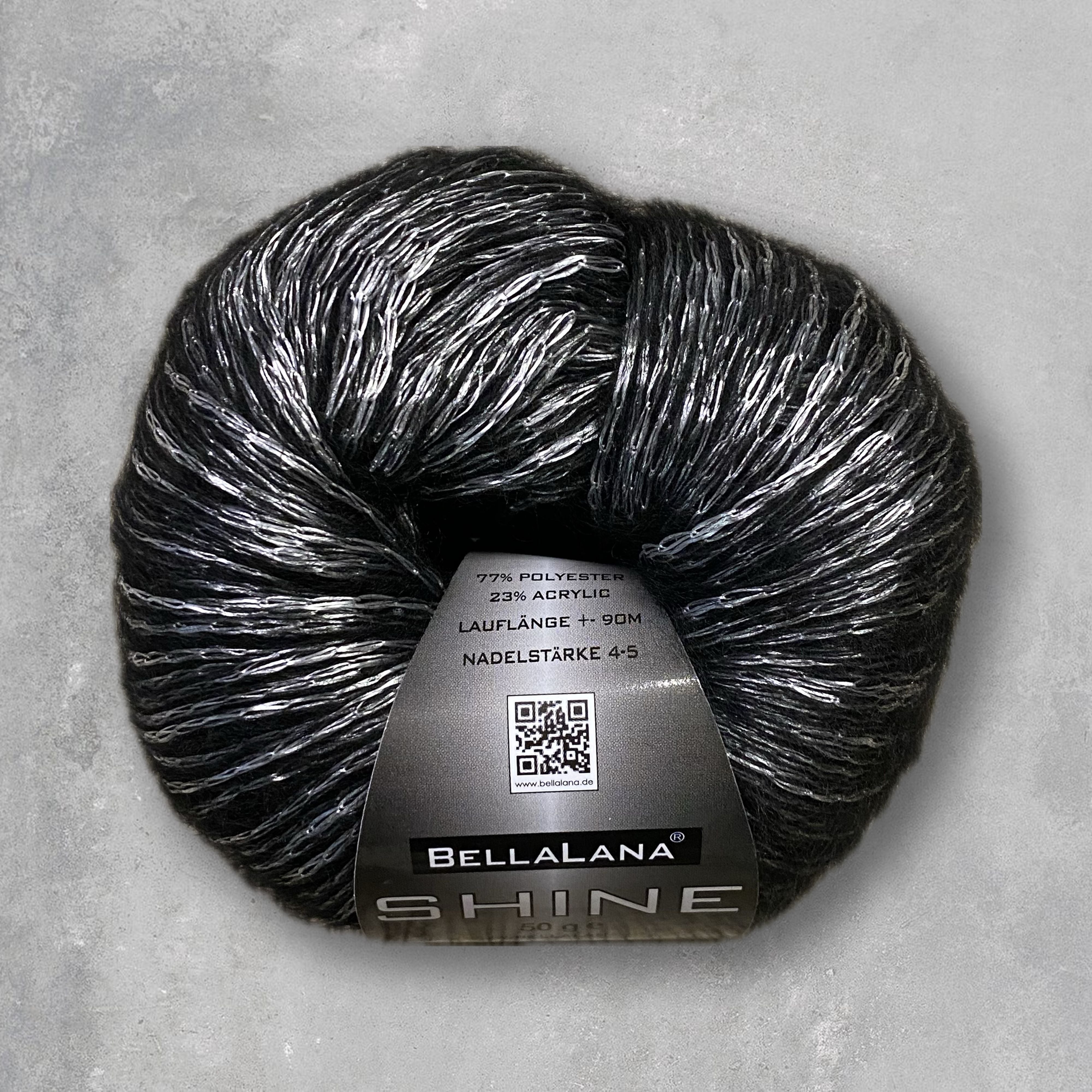 bellalana-shine-glitzer-garn-schwarz-103-einzelkn-uel-vegan image 4
