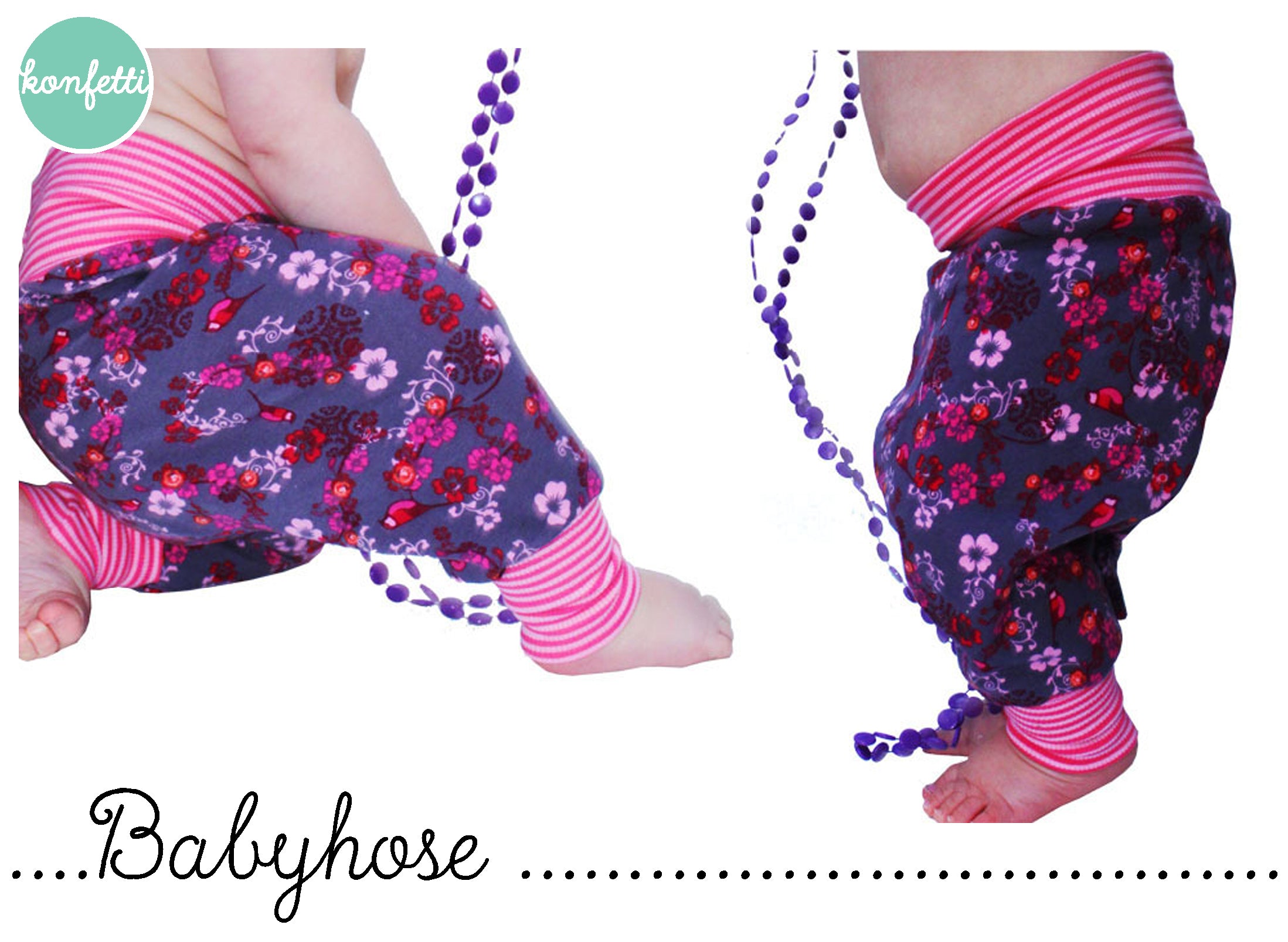 konfetti-patterns-pumphose-babyhose-schnittmuster-gr-50-98-jersey image 1