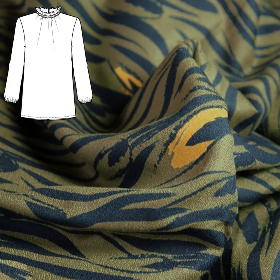 n-hfrosch-n-hpaket-damen-bluse-kerah-zebra-viskose image 1