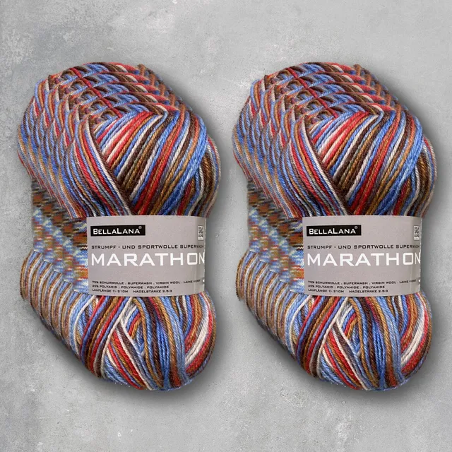 bellalana-wollpaket-marathon-sockenwolle-10x50g-multicolor image 1