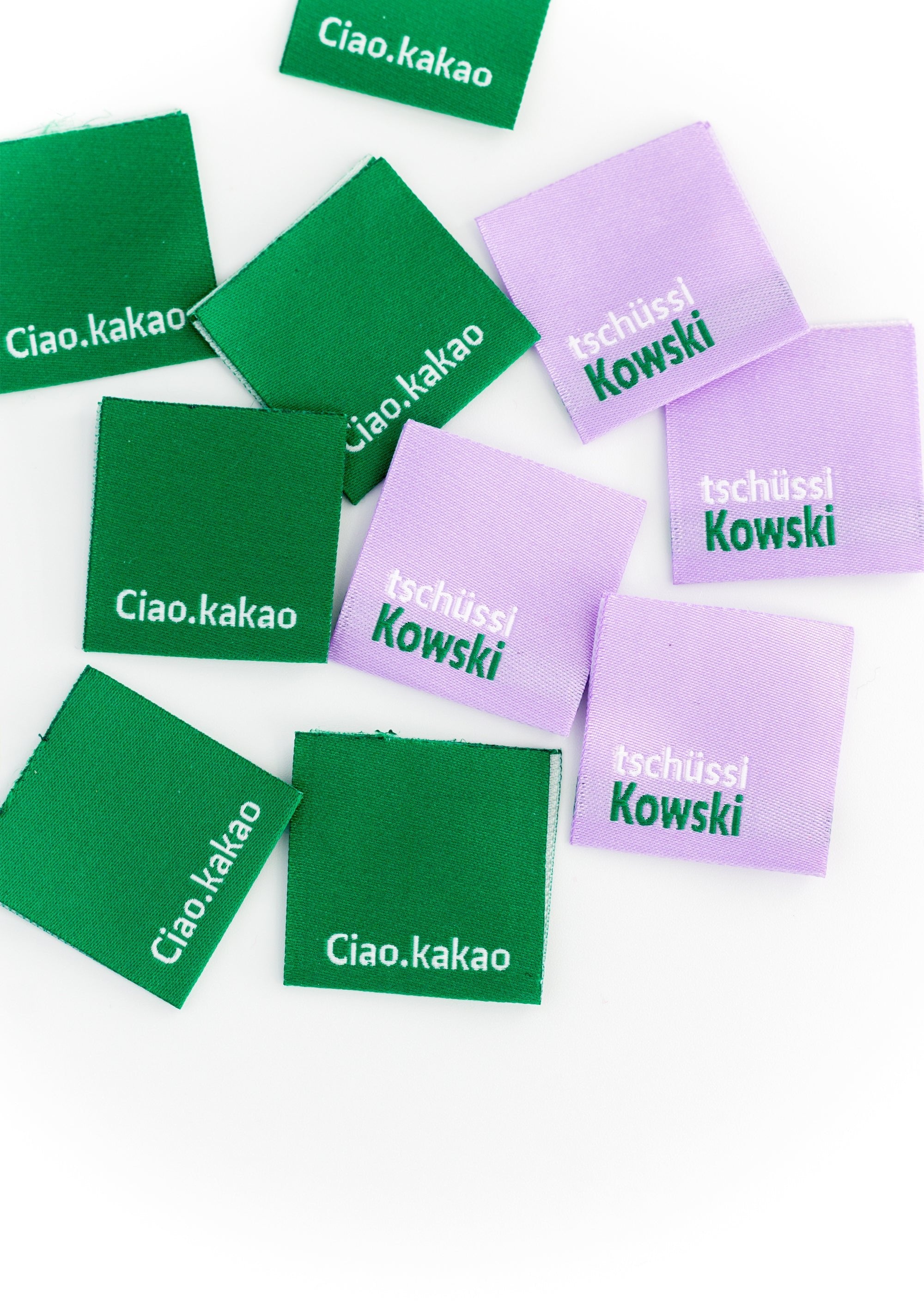 konfetti-patterns-label-9er-set-ciao-kakao-webetiketten-gr-n-3x3cm image 2