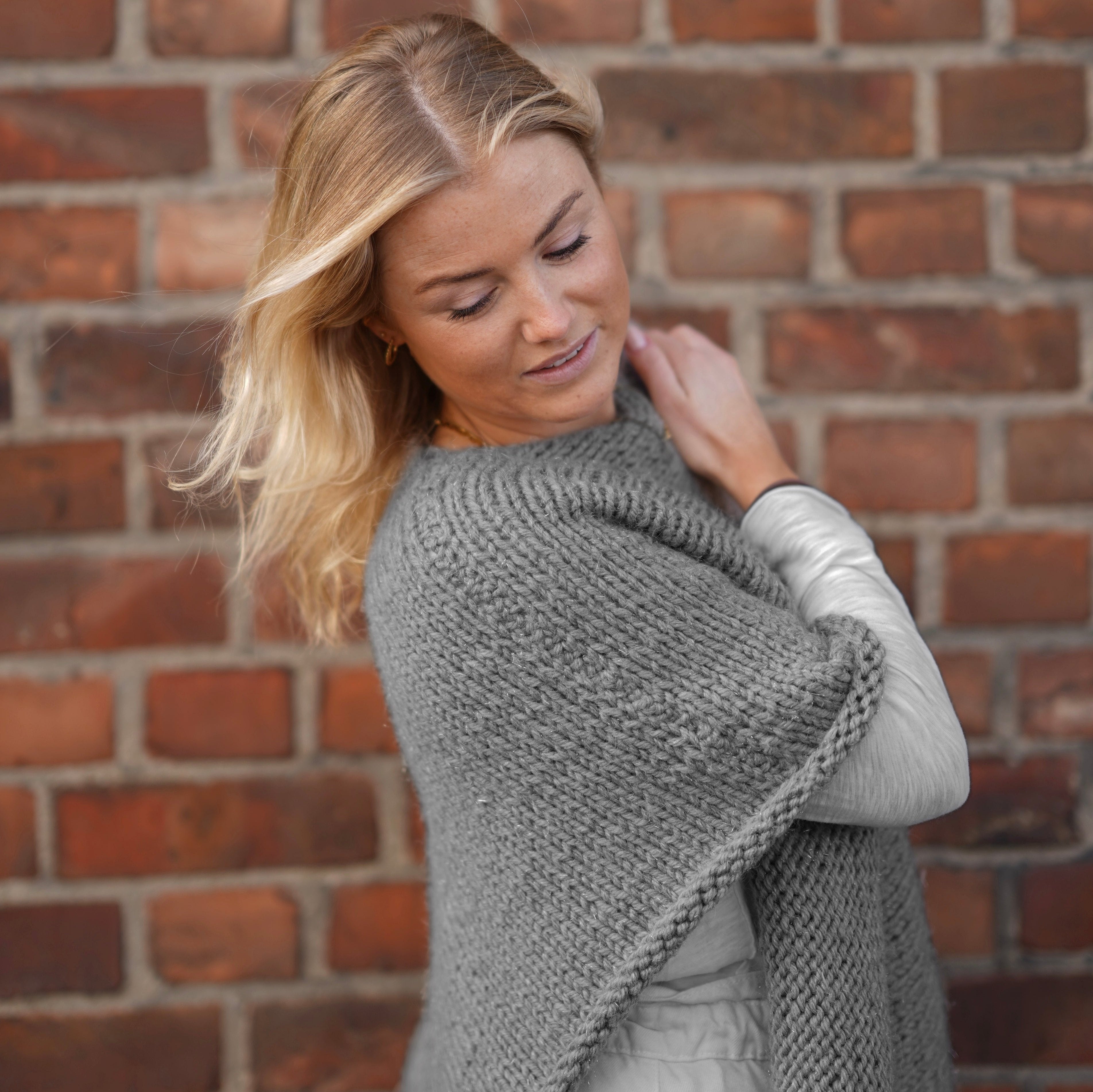 bellalana-strick-sets-nordkap-poncho-silbergrau-anf-nger-38-40 image 5