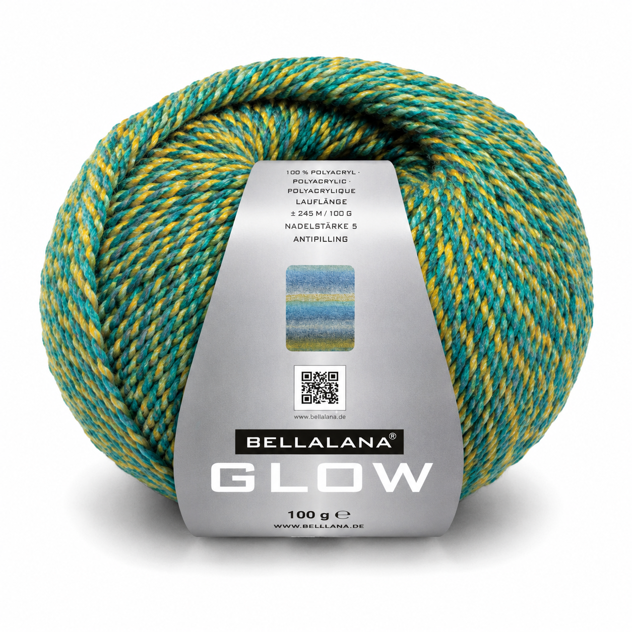 bellalana-glow-strickgarn-orange-300-mit-glanz-verlauf image 7