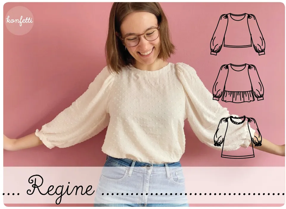 konfetti-patterns-regine-ebook-bluse-schnittmuster-gr-34-50 image 1
